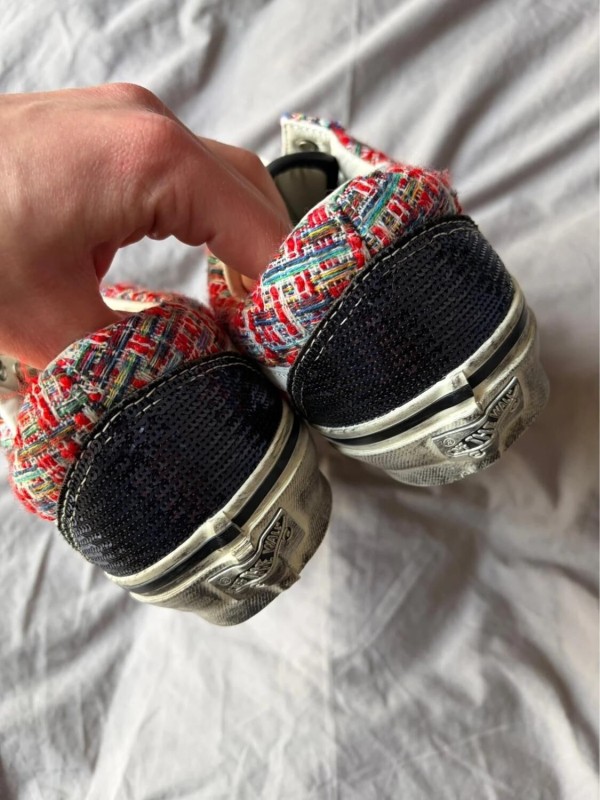 Vans lx premium old skool charms black and red - 42,5 2
