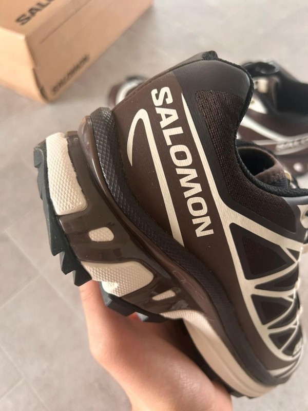 Salomon XT White black brown french coffee vanilla ice 2
