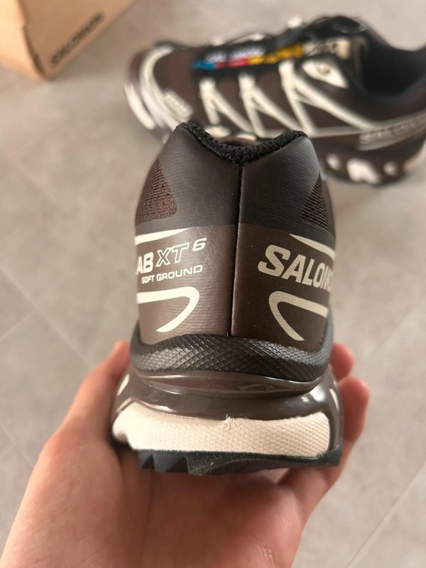 Salomon XT White black brown french coffee vanilla ice 2