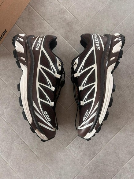 Salomon XT White black brown french coffee vanilla ice