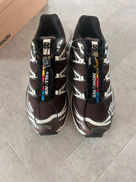 Salomon XT White black brown french coffee vanilla ice
