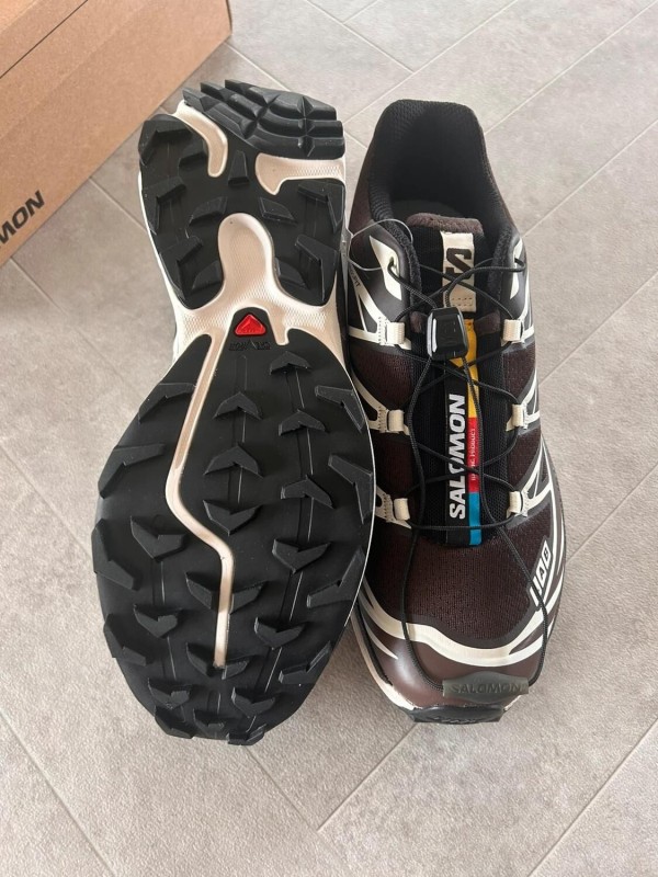 Salomon XT White black brown french coffee vanilla ice 2