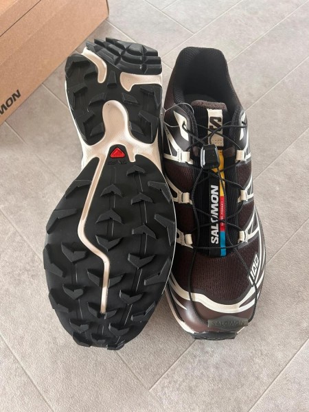 Salomon XT White black brown french coffee vanilla ice