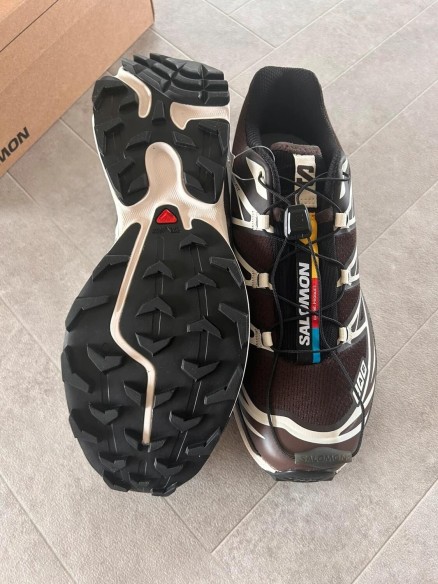 Salomon XT White black brown french coffee vanilla ice