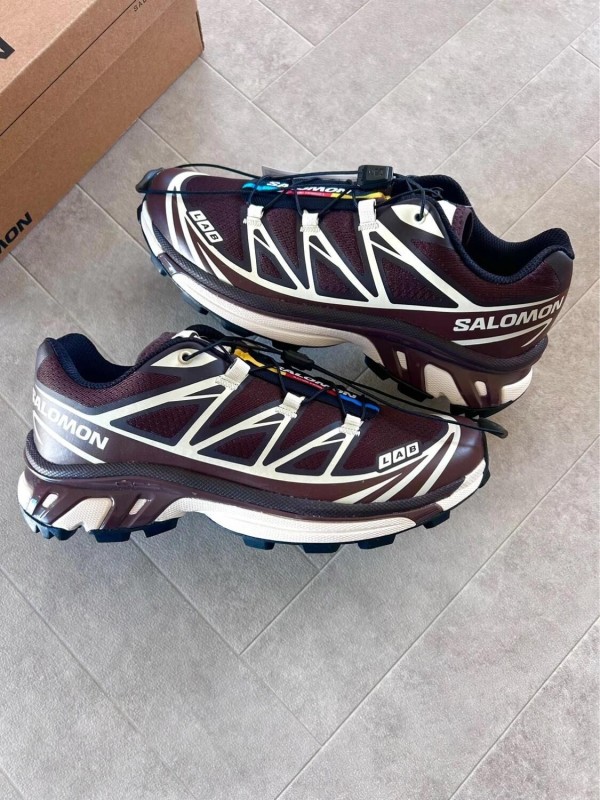 Salomon xt white cream black brown french coffee vanilla ice