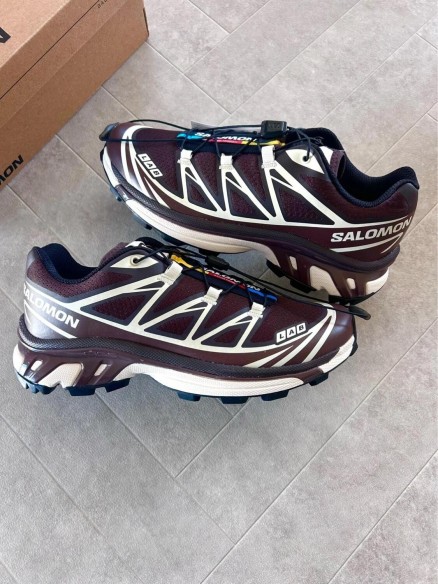 Salomon xt white cream black brown french coffee vanilla ice