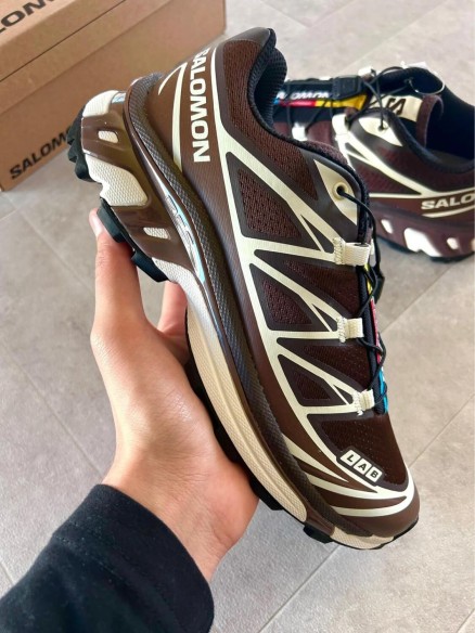Salomon xt white cream black brown french coffee vanilla ice