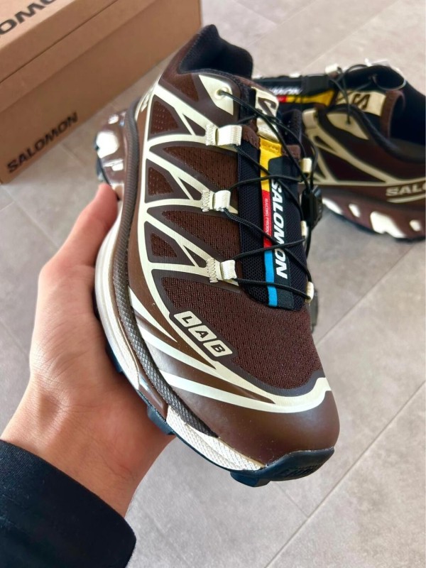 Salomon xt white cream black brown french coffee vanilla ice 2