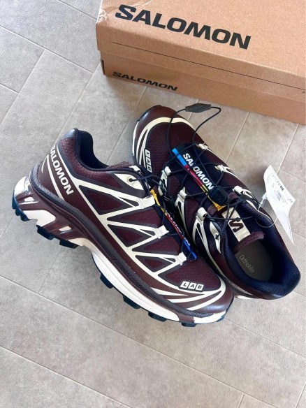 Salomon xt white cream black brown french coffee vanilla ice