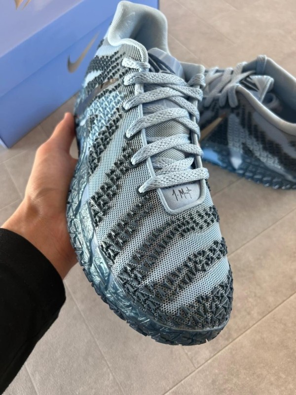 Nike ja 3 cobalt bliss metallic silver blue 2