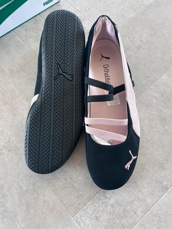 Puma speedcat ballet black pink white mauve 2