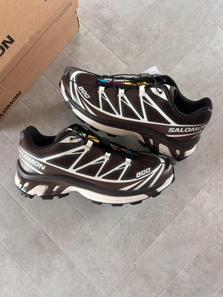 Salomon xt white cream black brown french coffee vanilla ice - 39