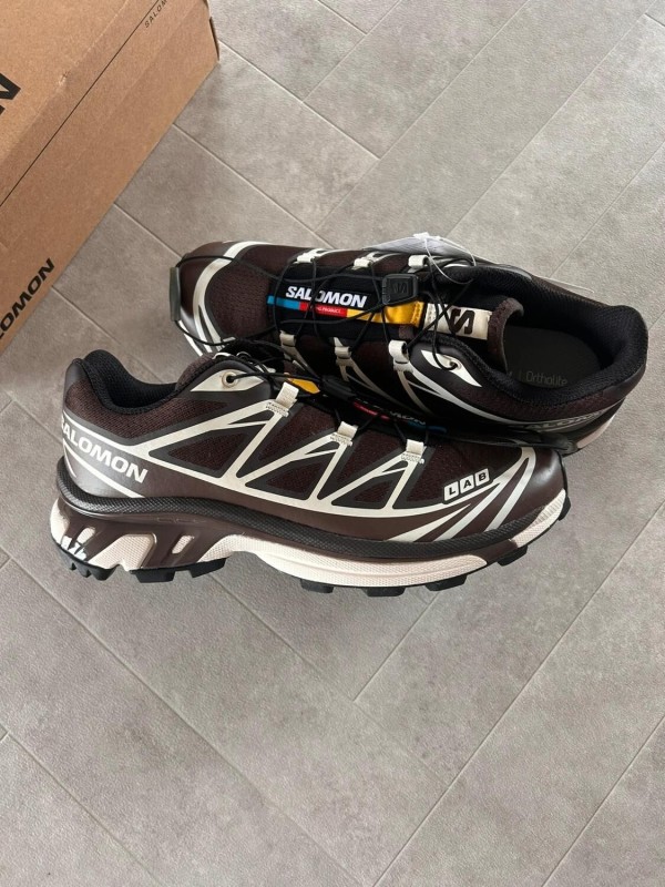 Salomon xt white cream black brown french coffee vanilla ice - 39 2