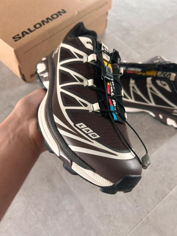 Salomon xt white cream black brown french coffee vanilla ice - 39 2