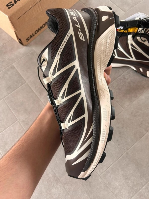 Salomon xt white cream black brown french coffee vanilla ice - 39 2