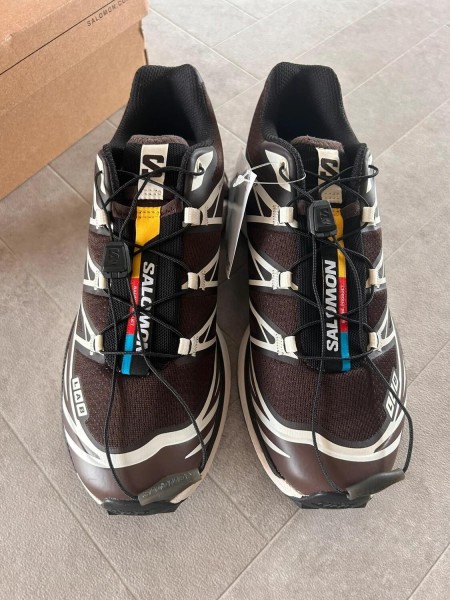 Salomon xt white cream black brown french coffee vanilla ice - 39