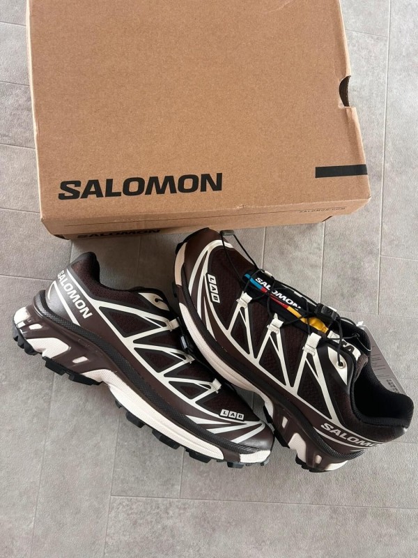Salomon xt white cream black brown french coffee vanilla ice - 39 2