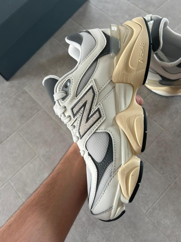 New balance 9060 sea salt grey castlerock cream beige - 37,5 2