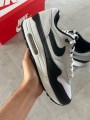 Nike air max 1 essential black pure platinum white grey - 43