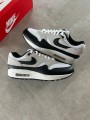 Nike air max 1 essential black pure platinum white grey