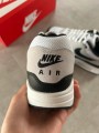 Nike air max 1 essential black pure platinum white grey