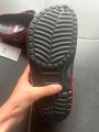 Crocs classic clog Spiderman red black spider