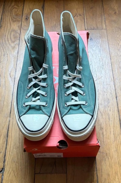 Converse chuck taylor 70 high admiral elm green egret black vert noir 46,5