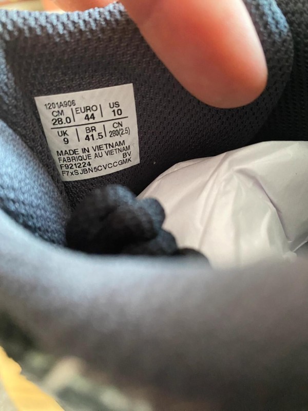 Asics gel 1130 black silver 2