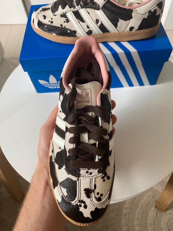 Adidas samba cow print 2