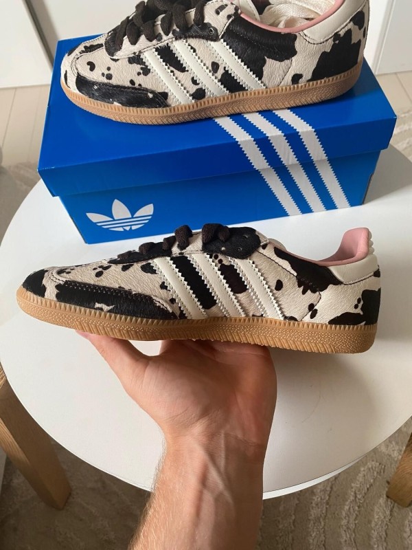 Adidas samba cow print 2