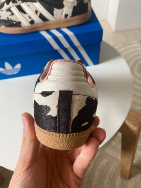 Adidas samba cow print