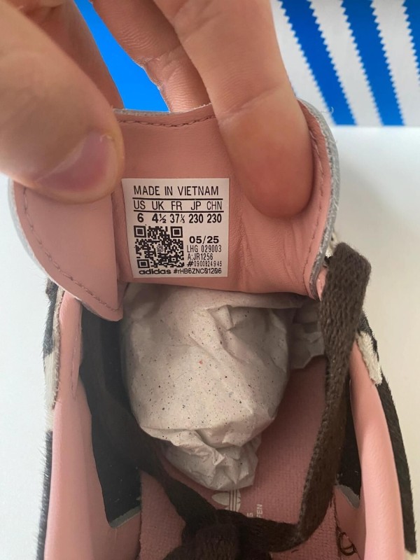 Adidas samba cow print 2
