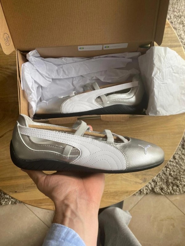 Puma speedcat argentée
