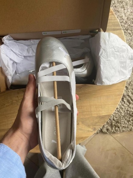 Puma speedcat argentée
