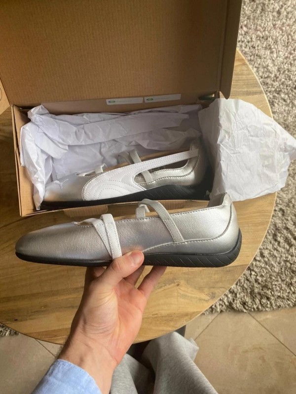 Puma speedcat argentée 2