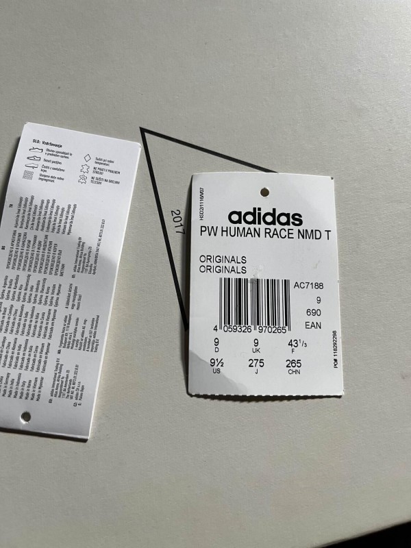 adidas Human Race nmd Pharrell Sun Glow 2
