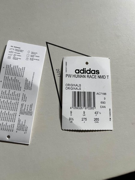 adidas Human Race nmd Pharrell Sun Glow