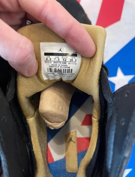 Jordan Retro 6/7 Golden Pack Taille 42