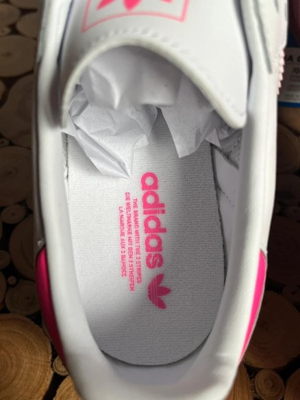 Adidas samba OG blanche et rose