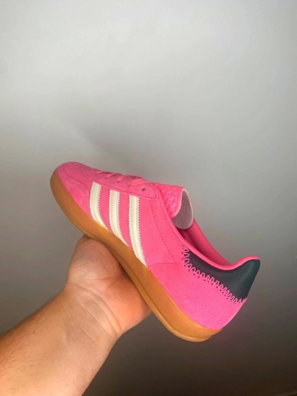 Adidas gazelle indoor rose tone collegiate green taille 38 2