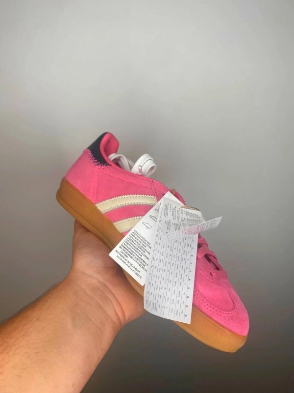 Adidas gazelle indoor rose tone collegiate green taille 38 2