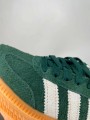 Adidas originals samba XLG Trainers in dark green and white