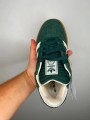 Adidas originals samba XLG Trainers in dark green and white