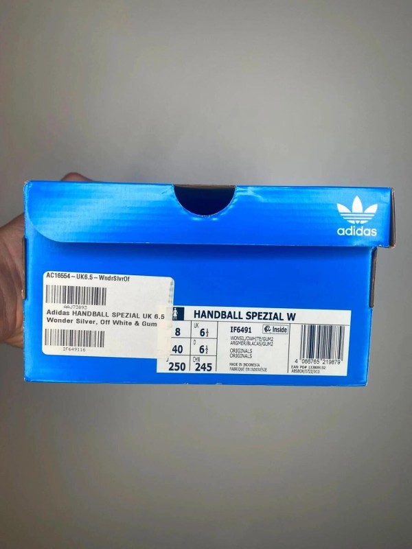 Adidas handball spezial wonder silver gum 2