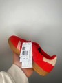 Adidas gazelle indoor better scarlet wonder white gum (rouge)