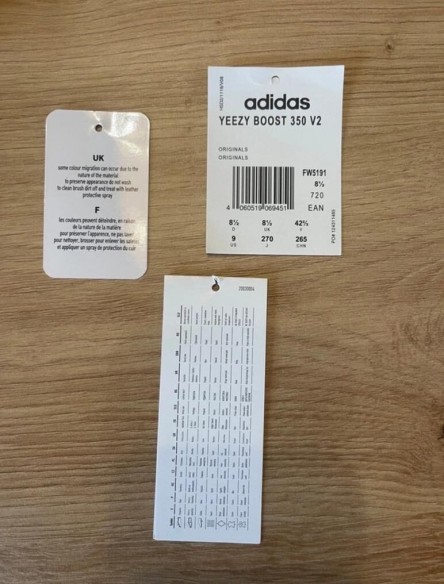 adidas Yeezy Boost 350 V2 Yeezreel Taille 42,5