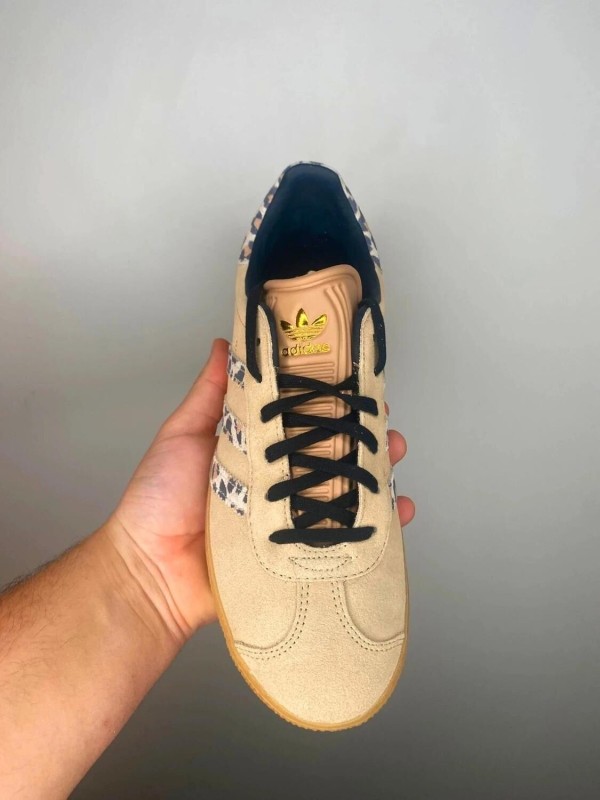 adidas gazelle leopard beige taille 38,5 2