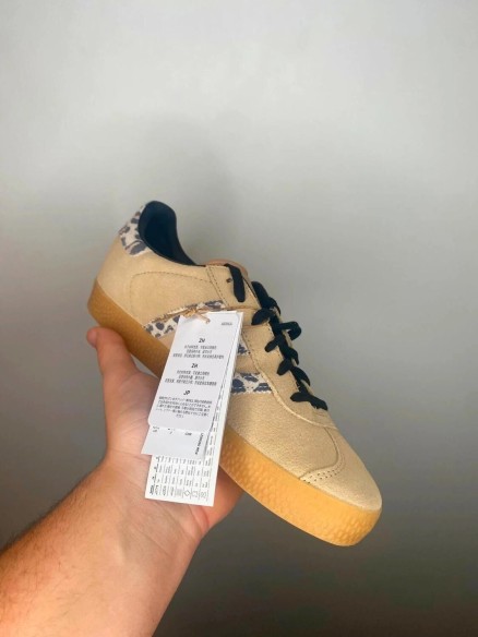 adidas gazelle leopard beige taille 38,5