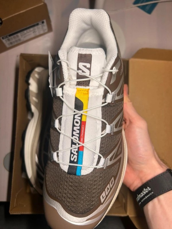 Salomon XT-6 earth brown walnut silver taille 38 2/3 2
