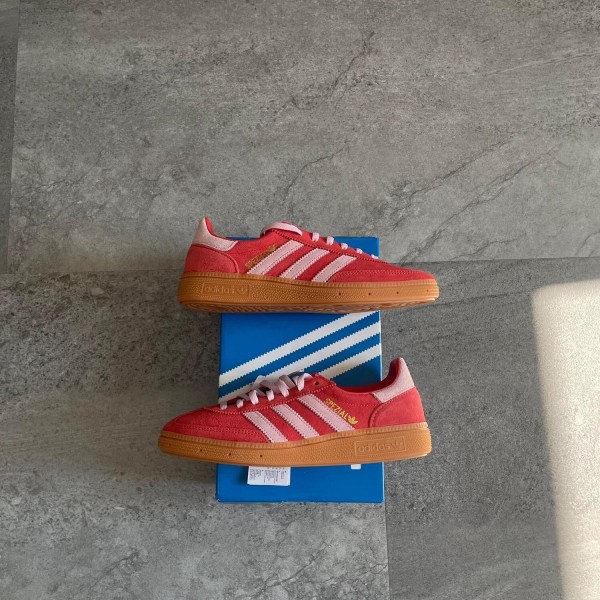 adidas Handball Spezial Bright Red Clear Pink